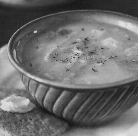 Irish Colcannon & Thyme Leaf Soup