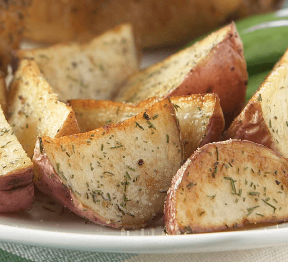 Garlic Roasted Potatoes with Herbs