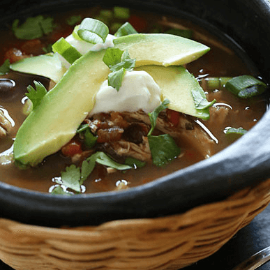 Picante Chicken Black Bean