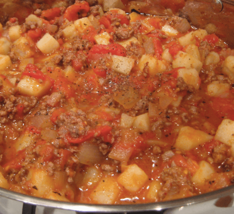 Potatoes, Tomatoes & Meat